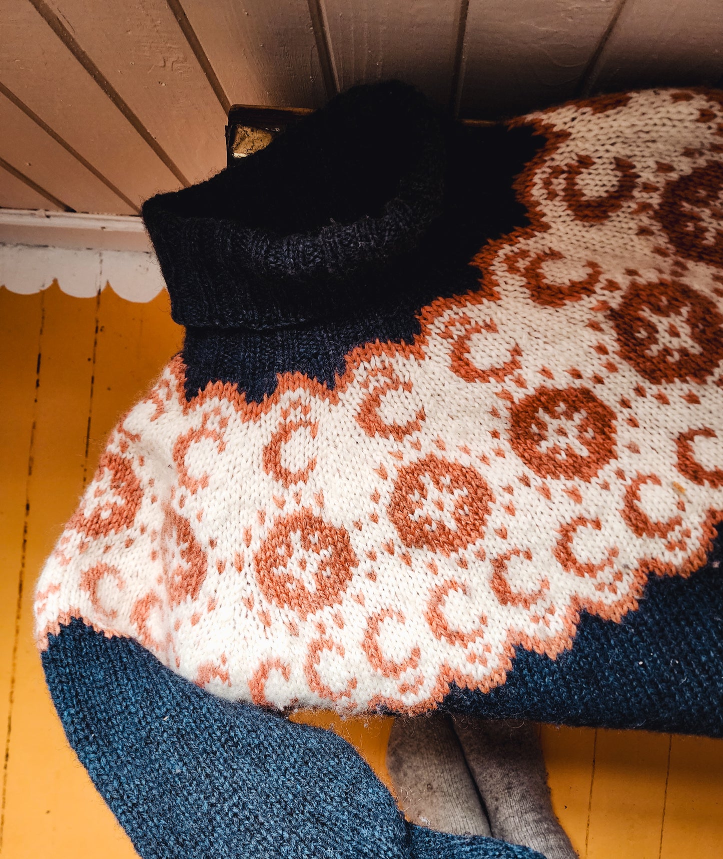 Moonlight Bloom Sweater
