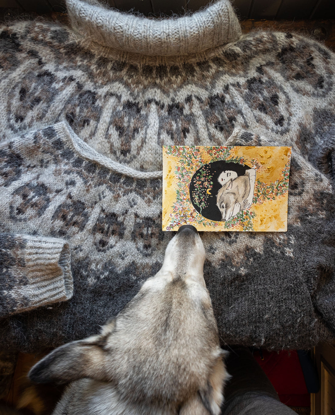 How to knit Warg Polaris!