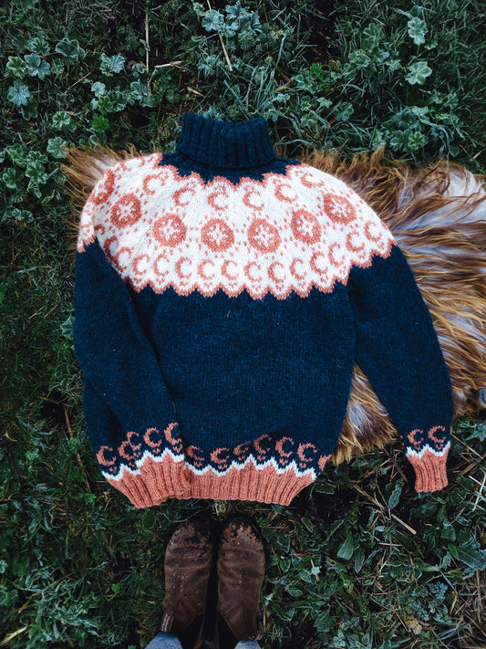 Moonlight Bloom Sweater