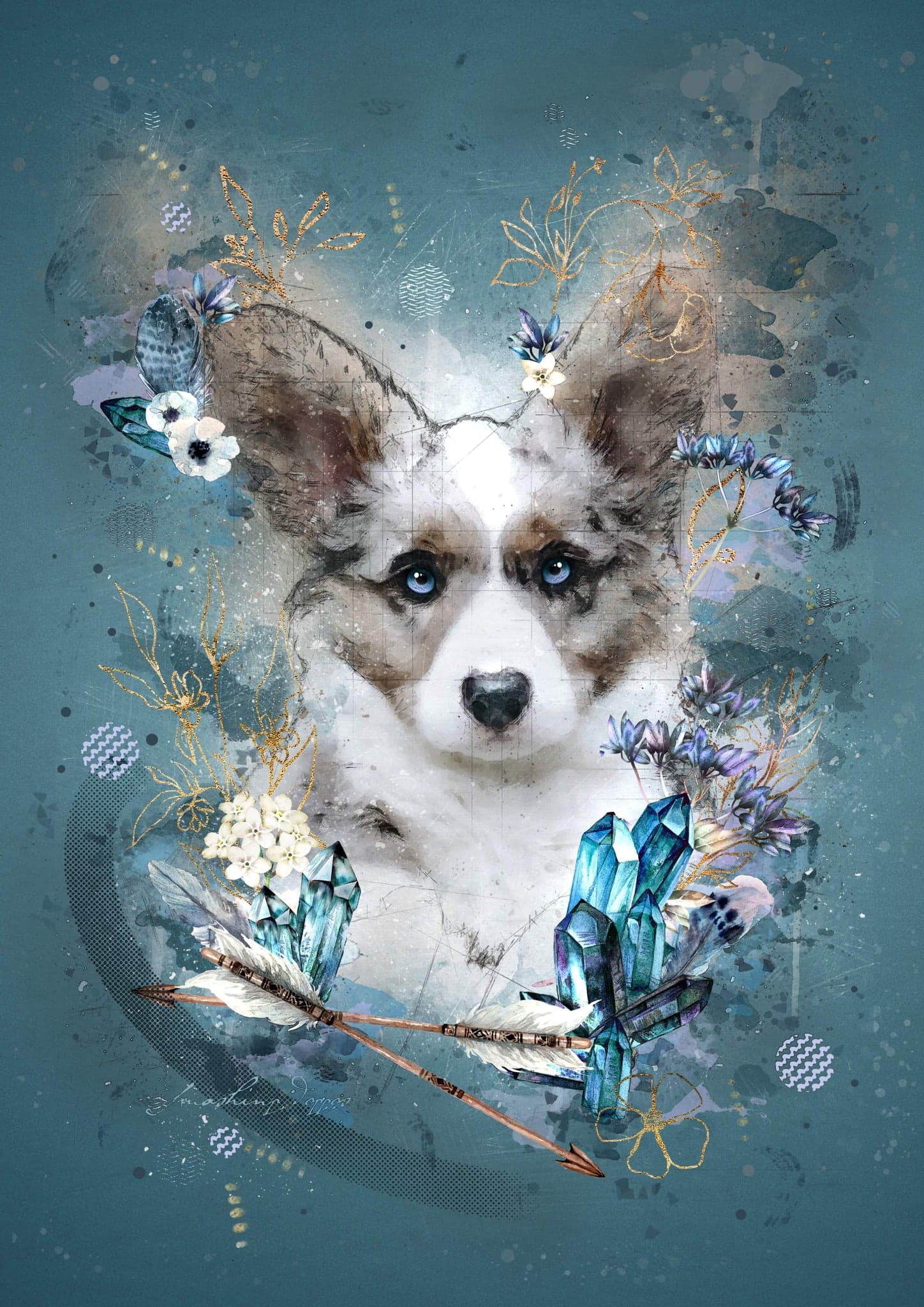 Custom Digital Pet Artwork